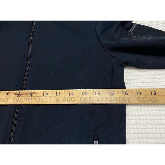 RLX Pullover Womens Performance Black Full Zip Long Sleeve Medium Ralph Lauren - Picture 4 of 10